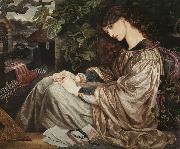 Dante Gabriel Rossetti La Pia de' Tolomei oil